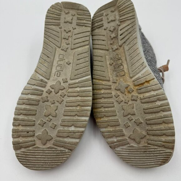 Hey Dude Womens Cindy Shoes Dark Grey Size 7 Casual Comfort - Picture 6 of 8